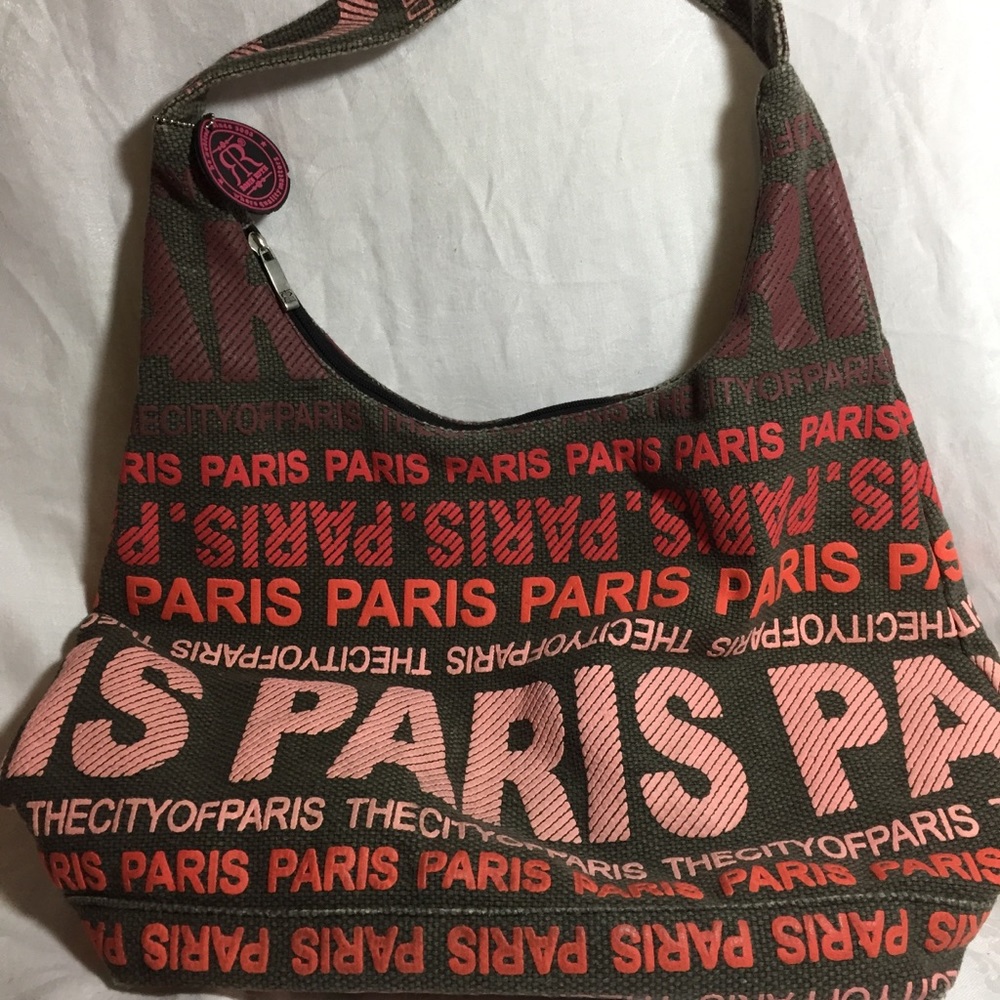 ROBIN RUTH PINK PARIS HOBO BAG